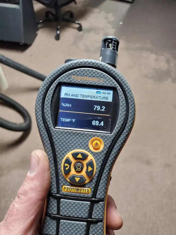 Moisture meter humidity assessment for Mold Remediation & Removal in Garfield